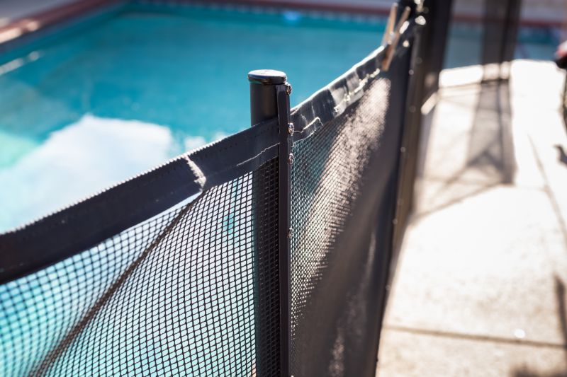 Pool Safety Fence Installed